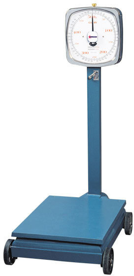 Omcan 10841, 330 Lbs Commercial Blue Platform Scale