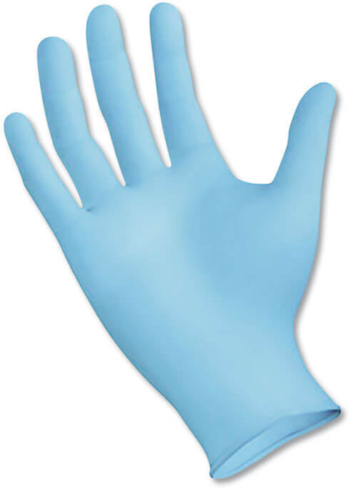 Boardwalk BWK382LCTA, Blue Disposable Powder-Free Nitrile Exam