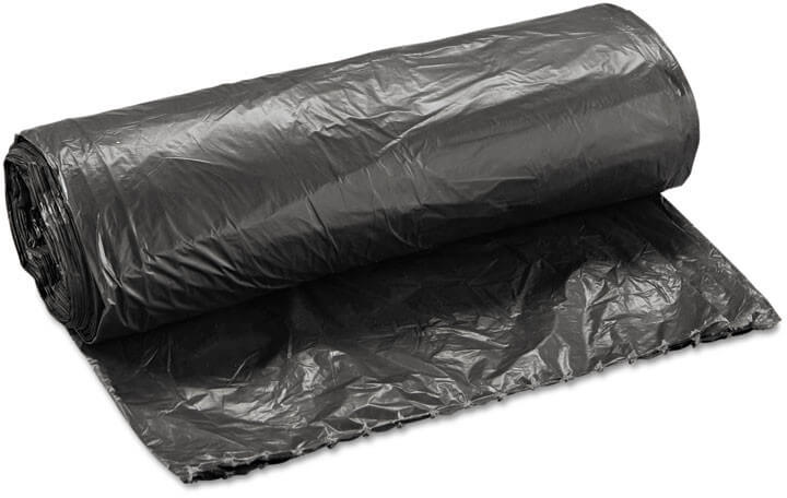 Boardwalk BWK2432L, 16 Gallon Trash Can Liner, 0.35 mil, Black