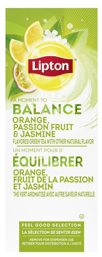 Lipton 84136039, Orange Passion Fruit & Jasmine Green Hot Tea Bags