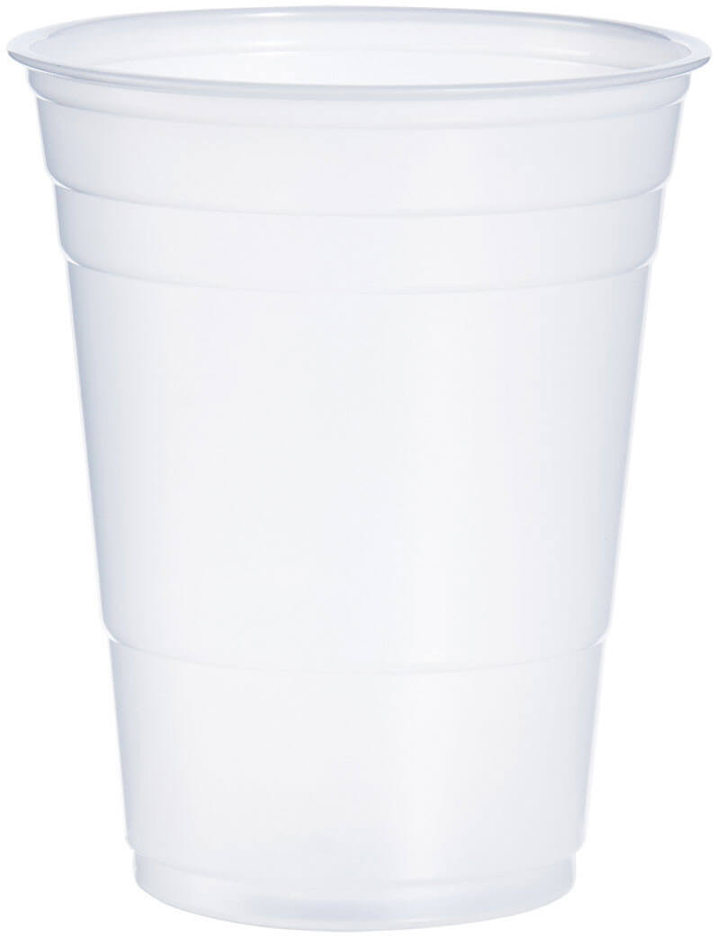 Solo P16R 16 oz. Red Plastic Cup - 1000/Case