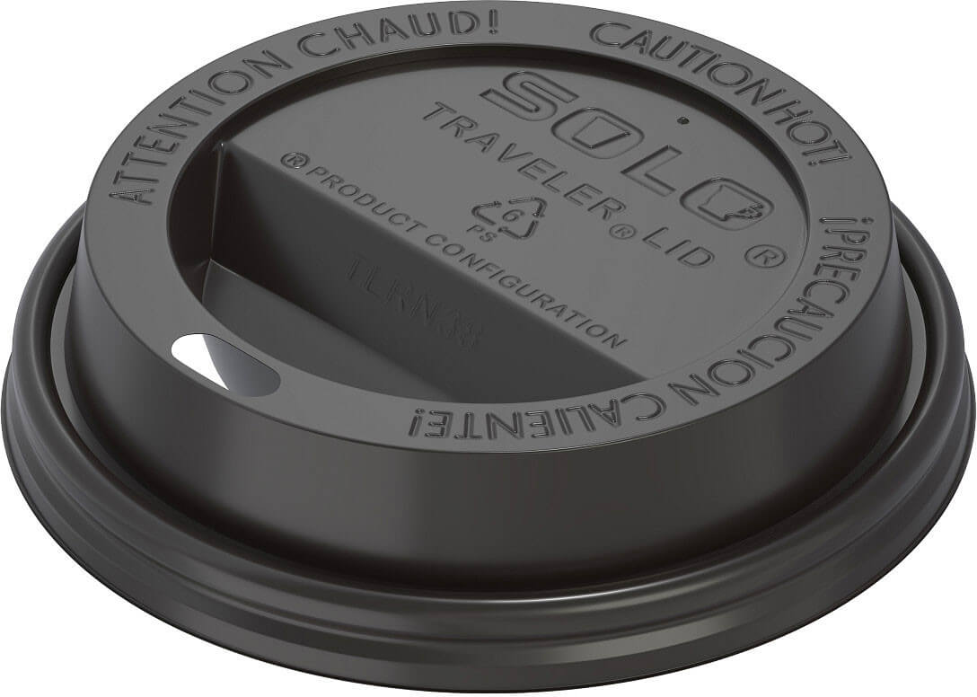 Anarcho Cups LIDセット Solo TL38B2-0004, Traveler® Paper Hot Cup Lids for 8 oz Cups