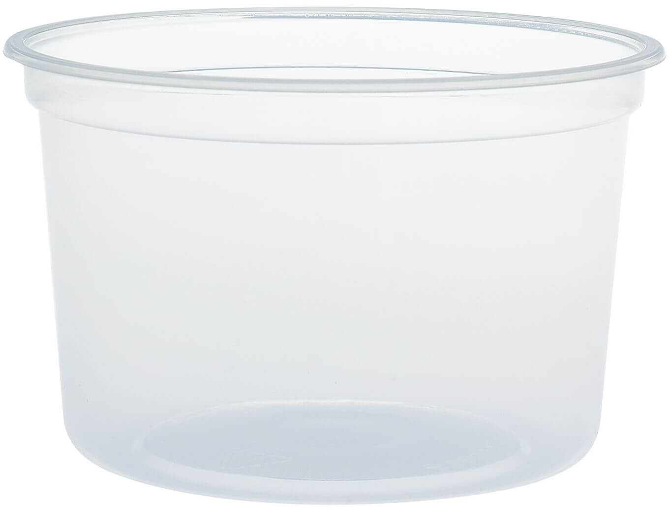 Dart MN16-0100, 16 oz MicroGourmet® Plastic Deli Container, Clear