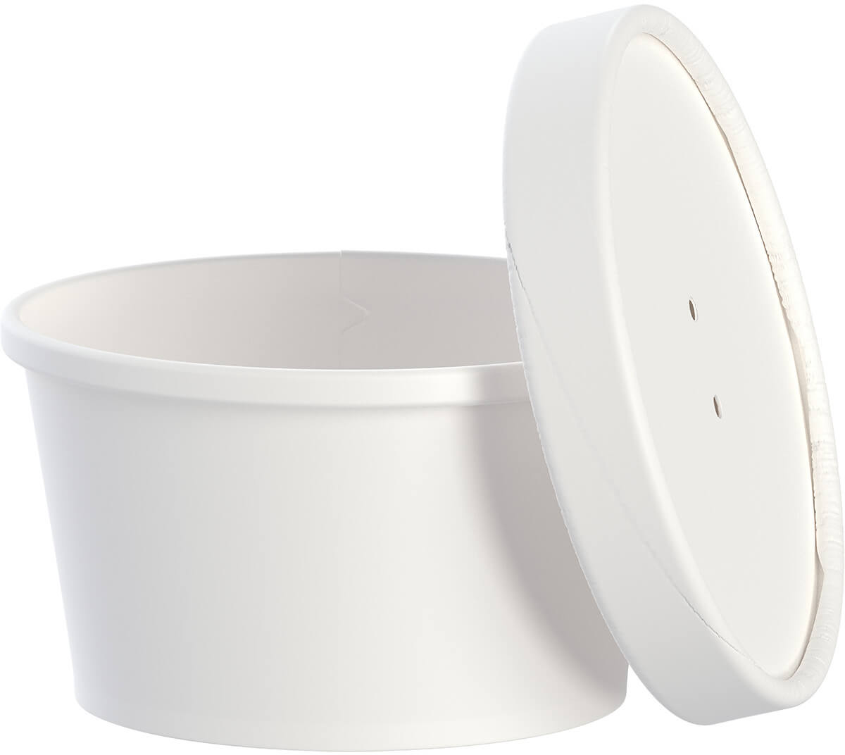 Solo KHSB8A-2050, 8 oz FlexStyle® Paper Deli Container w/ Lid