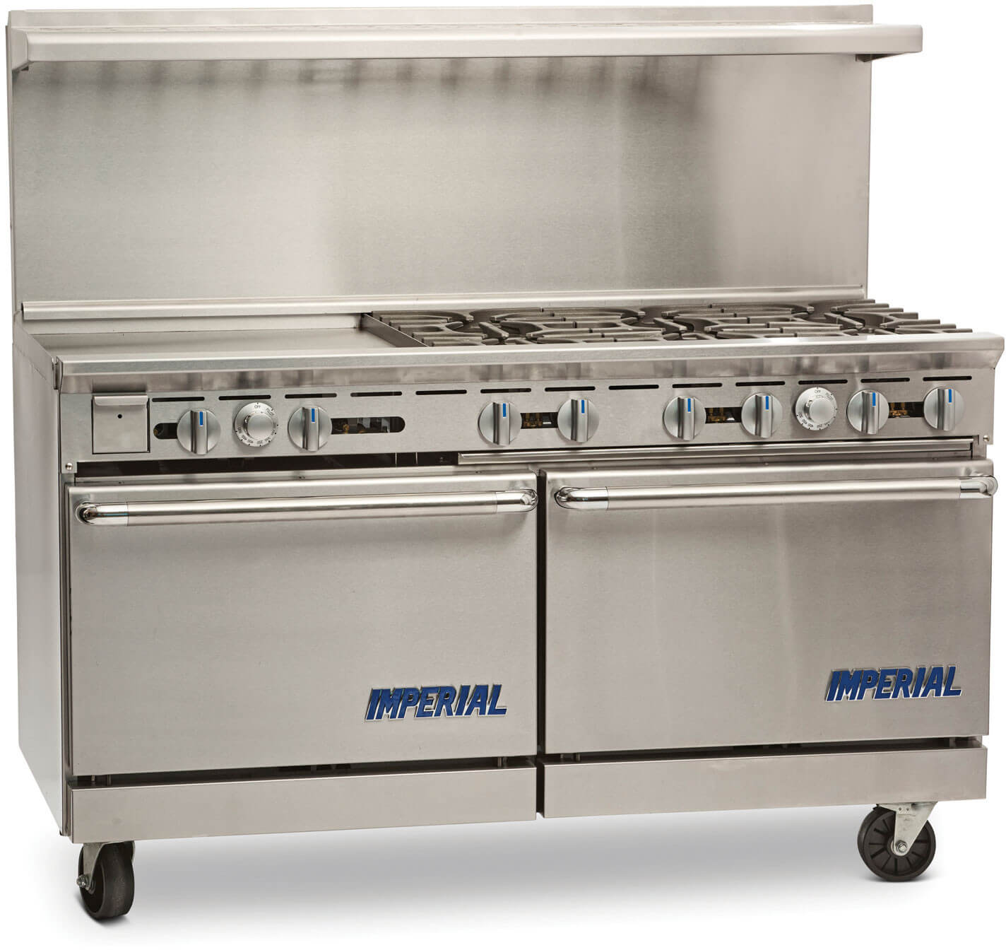 Imperial Range IR-6-G24-CC, 6 Burner Gas Restaurant Range w/ 24