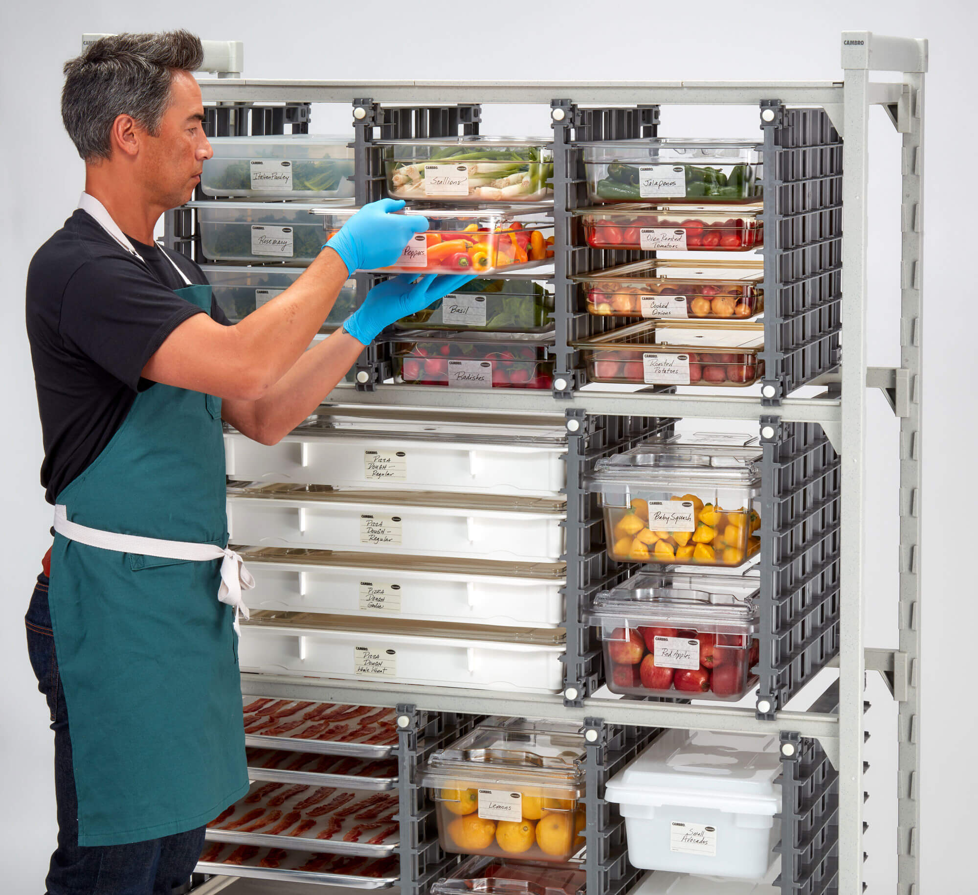 Cambro CSUNVR24 Camshelving Universal Storage Rack Starter Kit