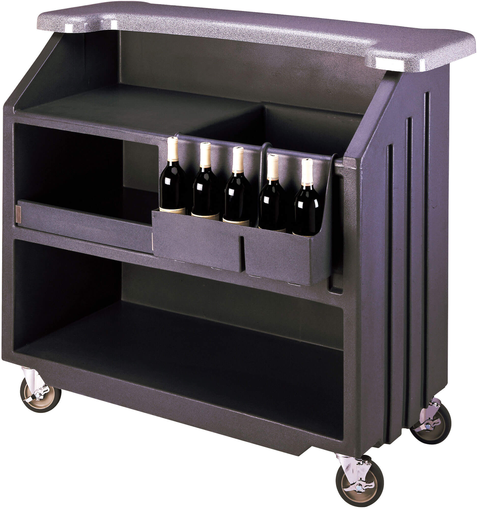 Portable Cocktail Bar  Cambro Mobile Beverage Bar for Events