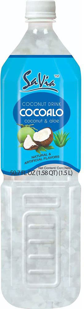 Savia 2151, 1.5 Liter Coconut Aloe Vera Drink (12/case)