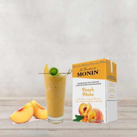 Monin Fruit Smoothie Mix Mango 46 oz Carton