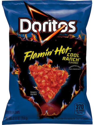 DORITOS® FLAMIN' HOT® Nacho Flavored Tortilla Chips