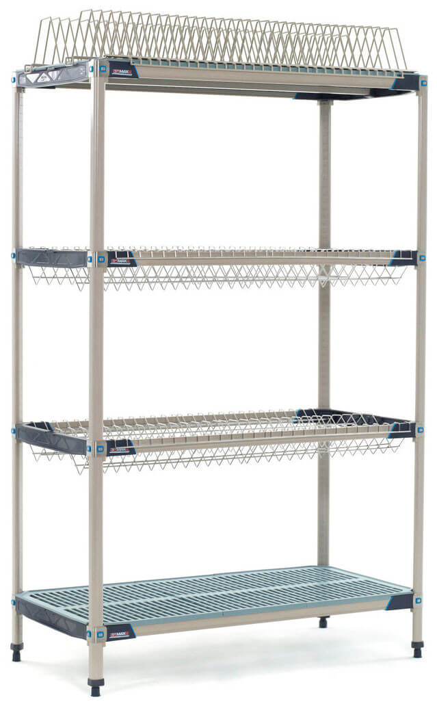 Metro PR48X3 MetroMax I Stationary Drying Rack, 24 x 48 x 75.5