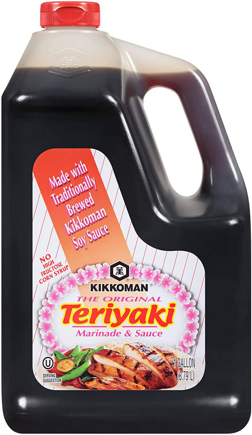 Kikkoman 01044 Teriyaki Marinade & Sauce, 1 Gallon