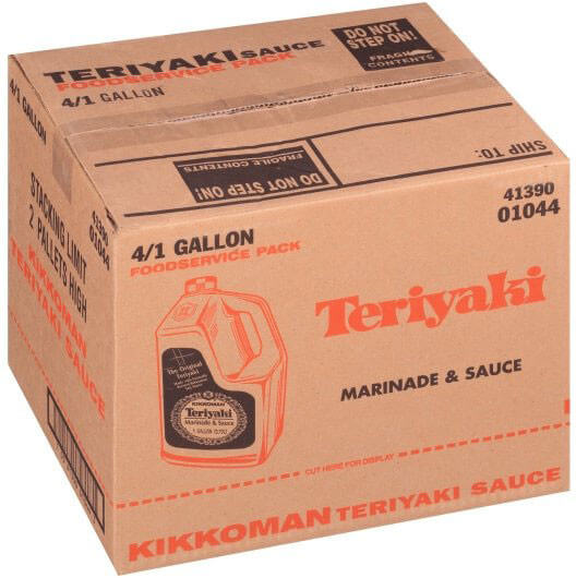 Kikkoman 01044 Teriyaki Marinade & Sauce, 1 Gallon