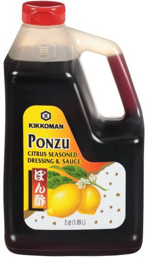 Kikkoman 02084 Ponzu Citrus Seasoned Dressing & Sauce, 1/2 Gallon