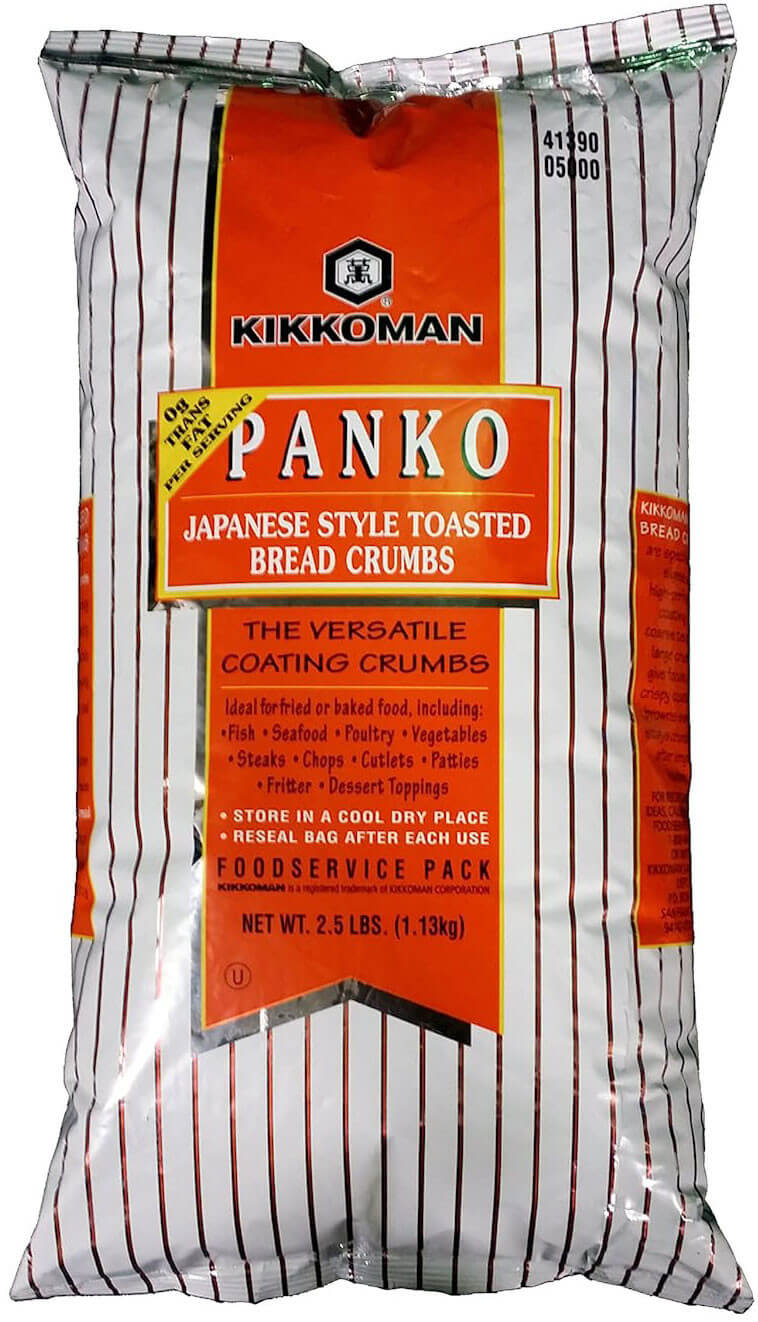 Kikkoman 05000 Toasted Panko Bread Crumbs, 2.5 Lbs