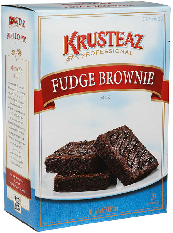 Krusteaz 732-0620, 7 Lbs Fudge Brownie Mix (6/case)