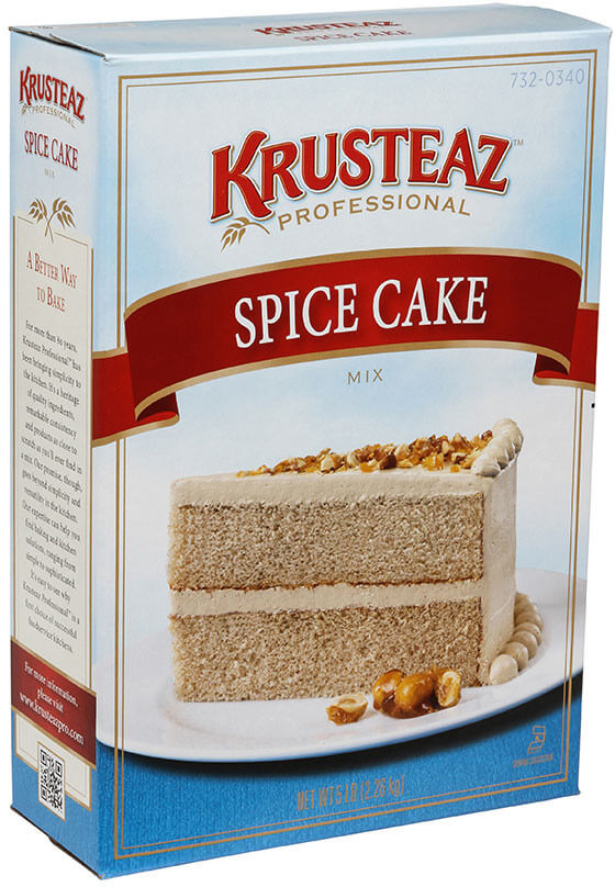 Krusteaz 732-0340, 5 Lbs Spice Cake Mix (6/case)