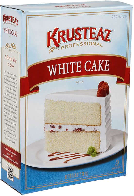 Krusteaz 732-0120, 5 Lbs White Cake Mix (6/case)