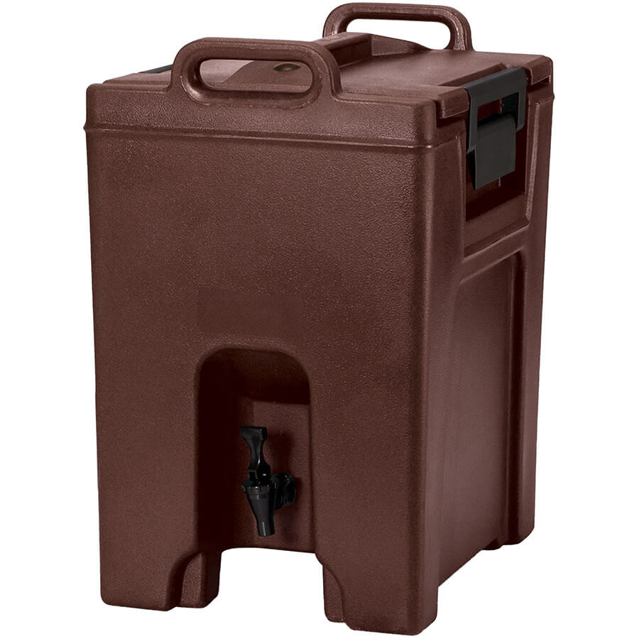 4.75 Gallon Dark Brown Insulated Beverage Dispenser