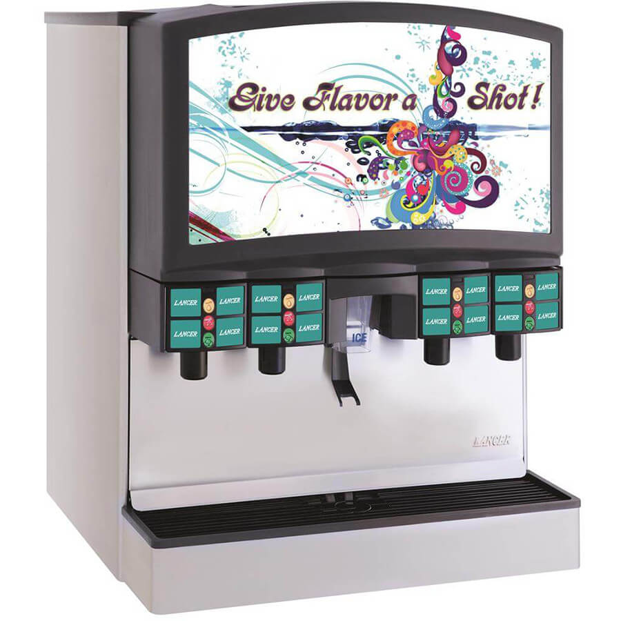 Lancer 85-14816N-12 Flavor Select Ice & Soda Dispenser