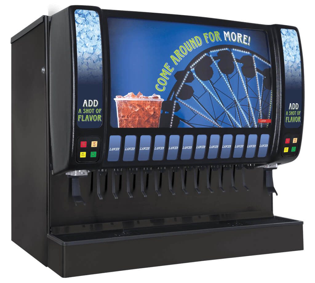 Lancer 85-4962B-08-211B Sensation 44 Ice & Soda Dispenser