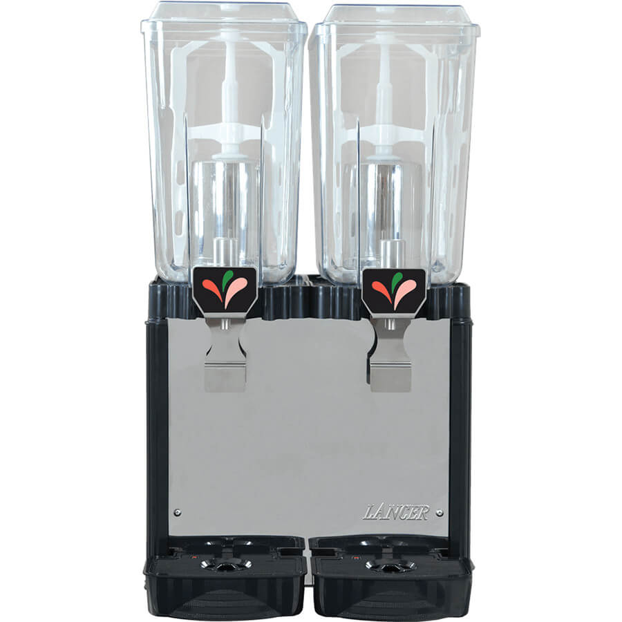 Lancer 85-11122A-GRY, Double 5.3 Gallon Refrigerated Juice