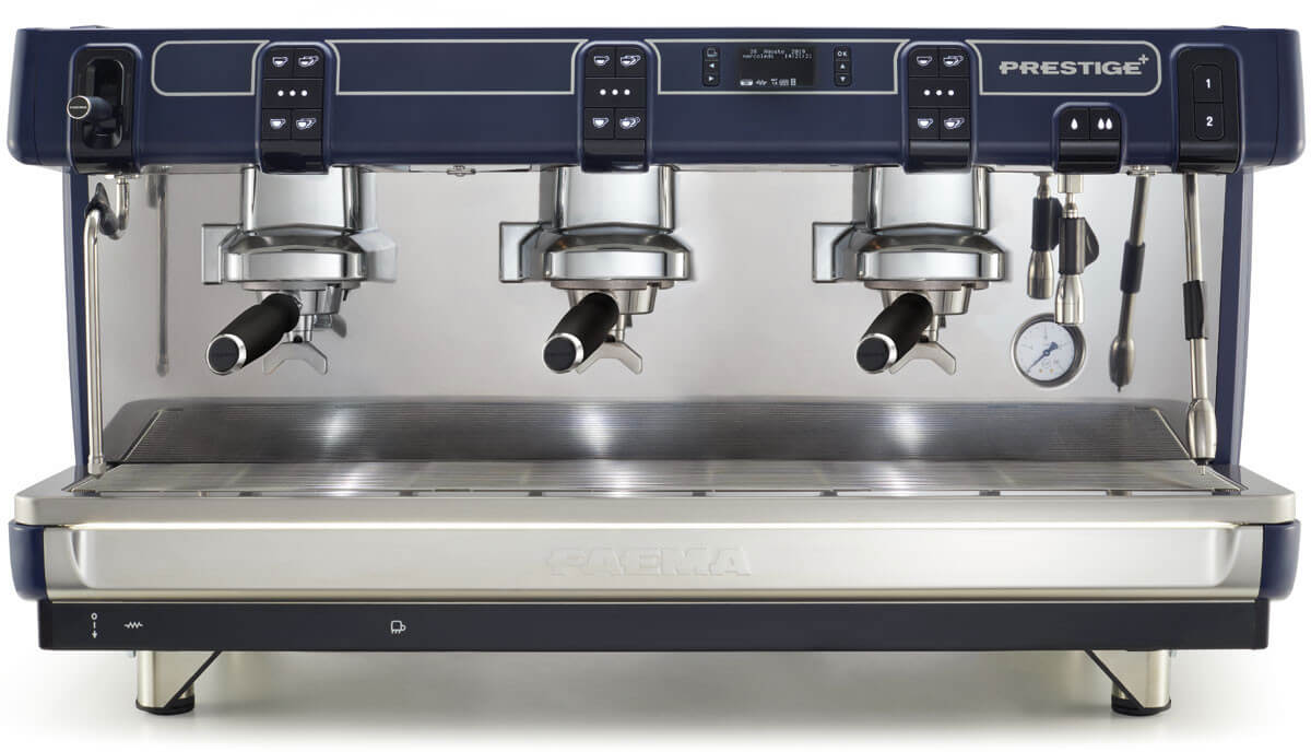 Faema PRESTIGE PLUS A/3 VA AT BL R Automatic Espresso Machine