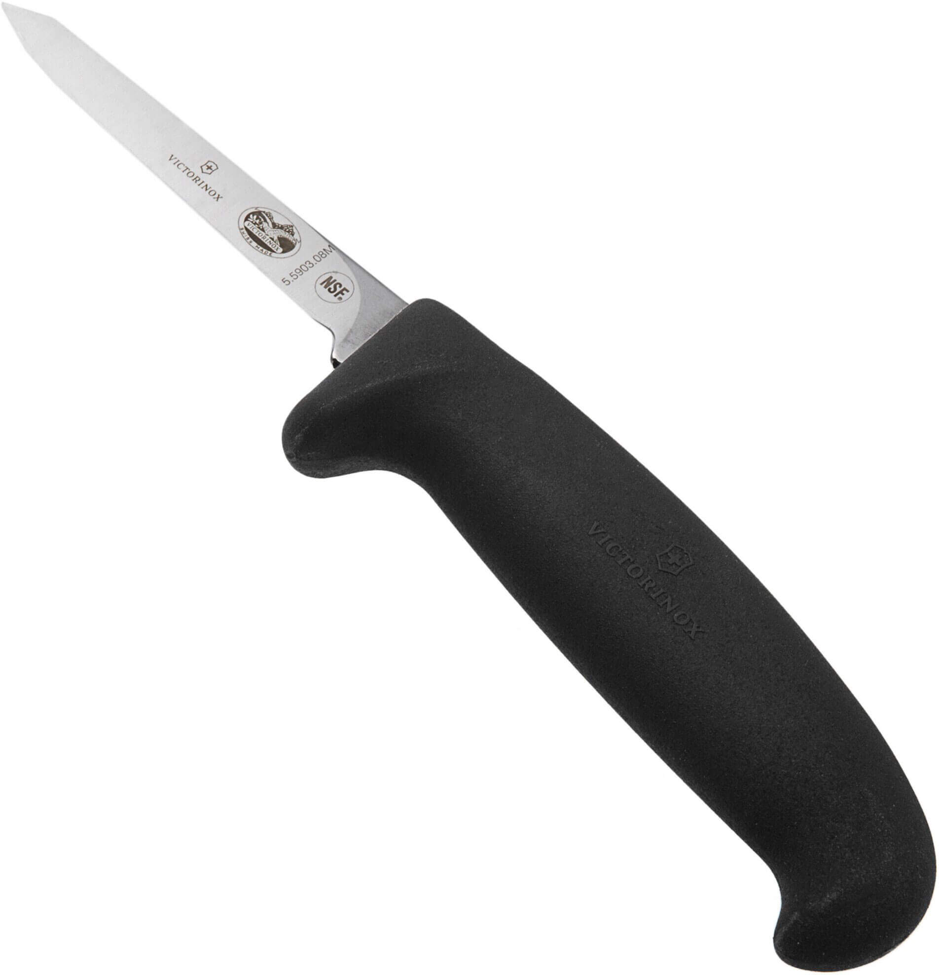 Victorinox 6 Inch White Semi-Stiff Curved Boning Knife 5.6607.15