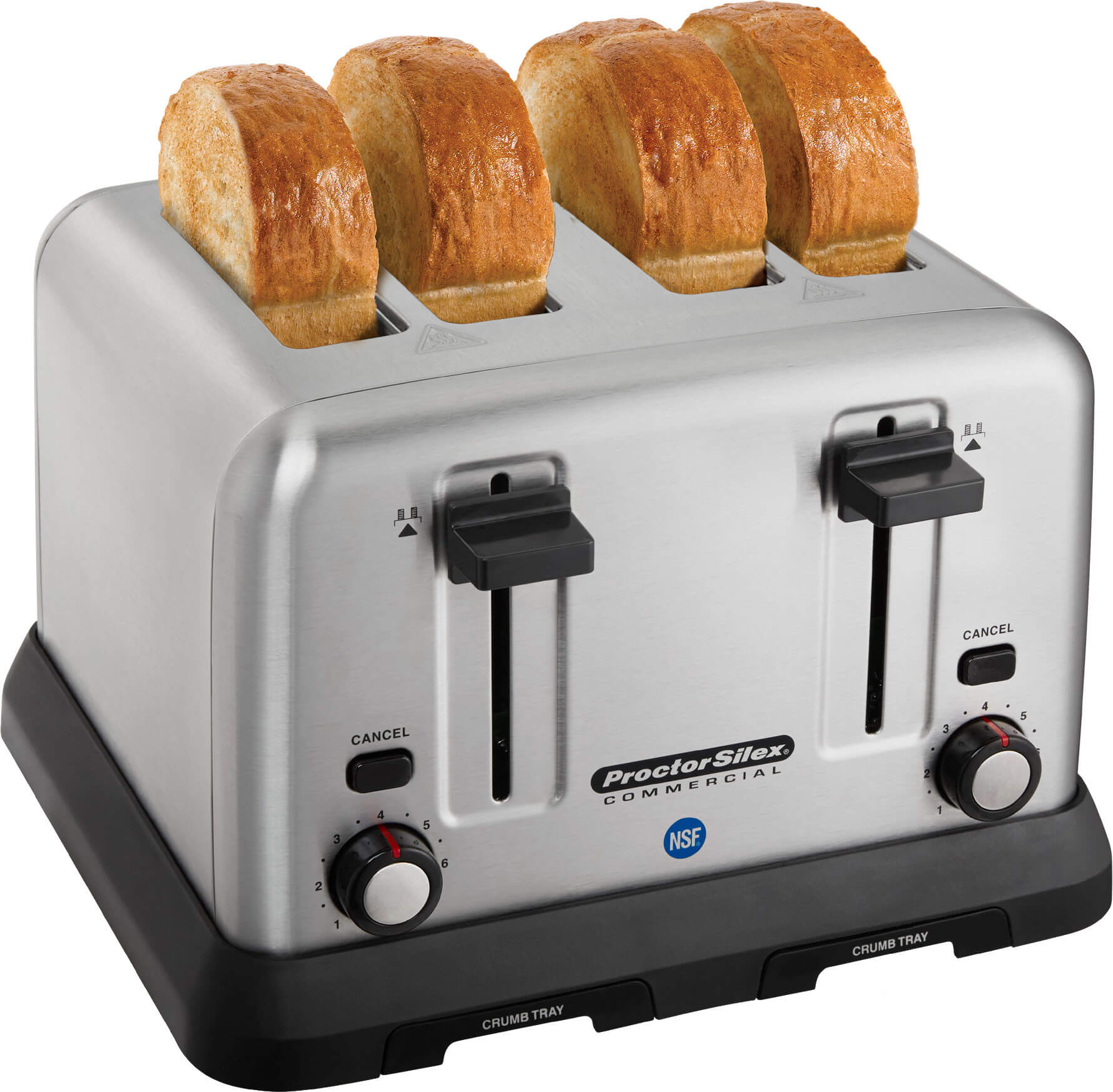 Hamilton Beach 24855, 1.75 kW Commercial Pop-Up Toaster, 4 Slice