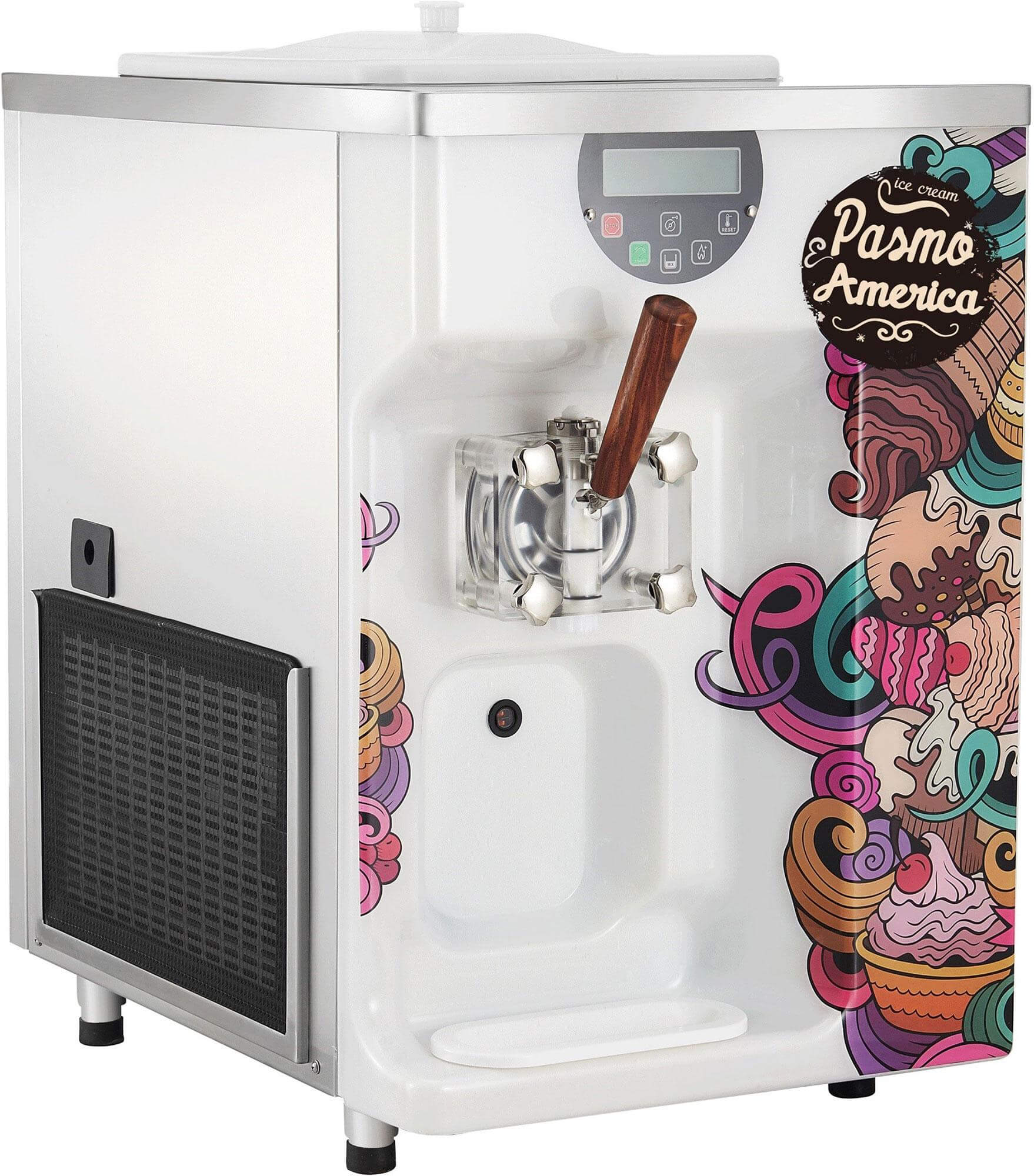 PASMO S111A2 Single 26.4 Quart Commercial Soft Serve Machine