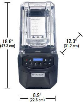 Hamilton Beach HBH855, 48 oz. Summit Edge Commercial High
