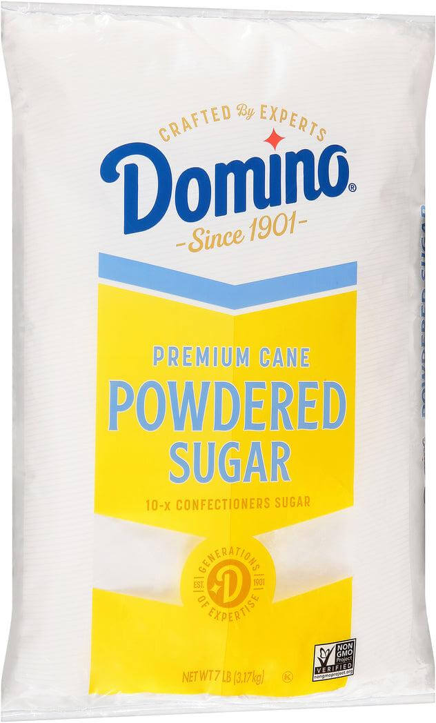 Domino 404438, 7 Lb Premium Cane Powdered Sugar (6/case)