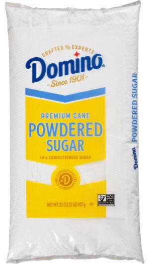 Domino 400639, 2 Lb Premium Cane Powdered Sugar (12/case)