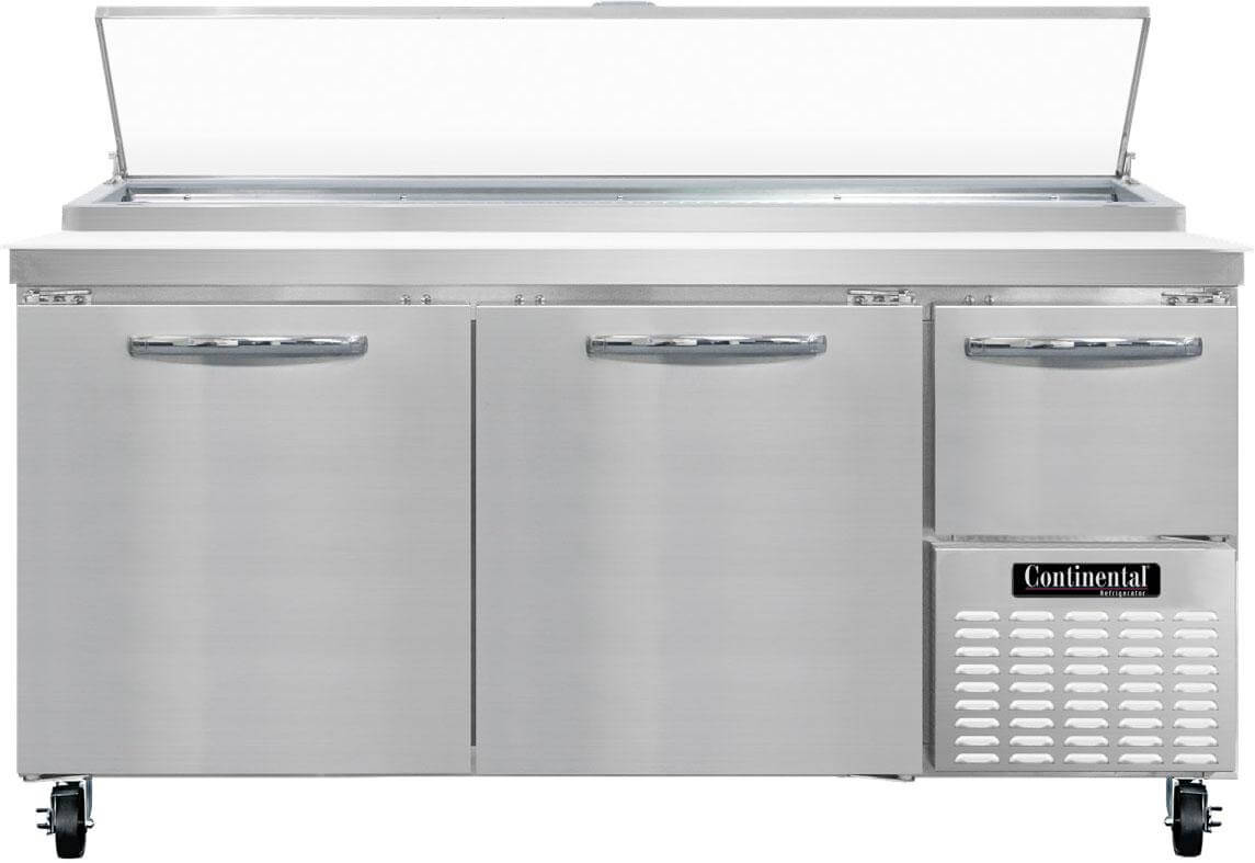 バーニング　カレゴン Continental Refrigerator PA68N Pizza Prep Table