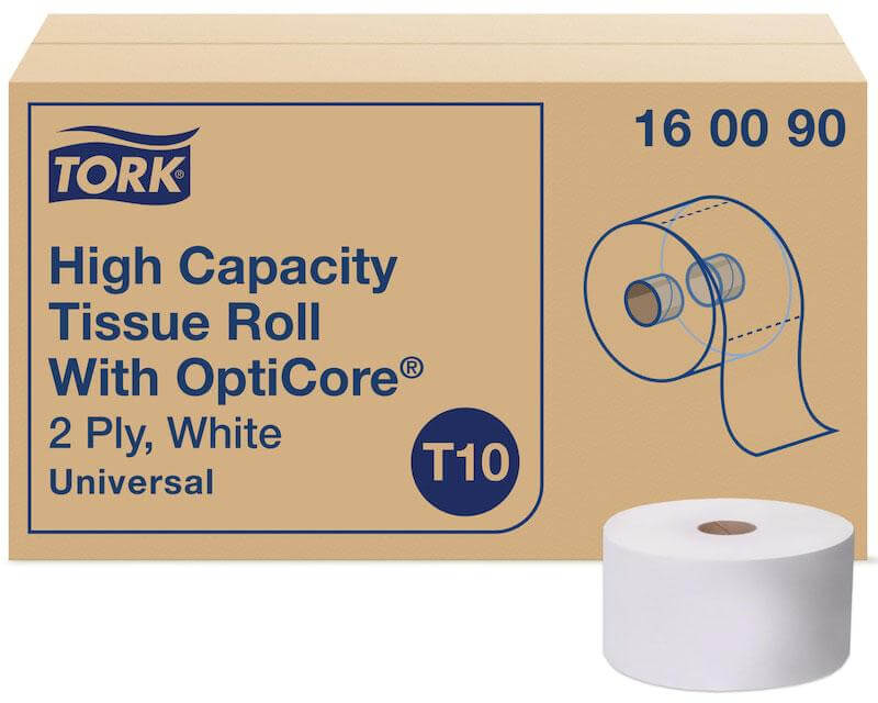 Tork 160090, 2,000 Sheet 2-Ply OptiCore® High Capacity Toilet