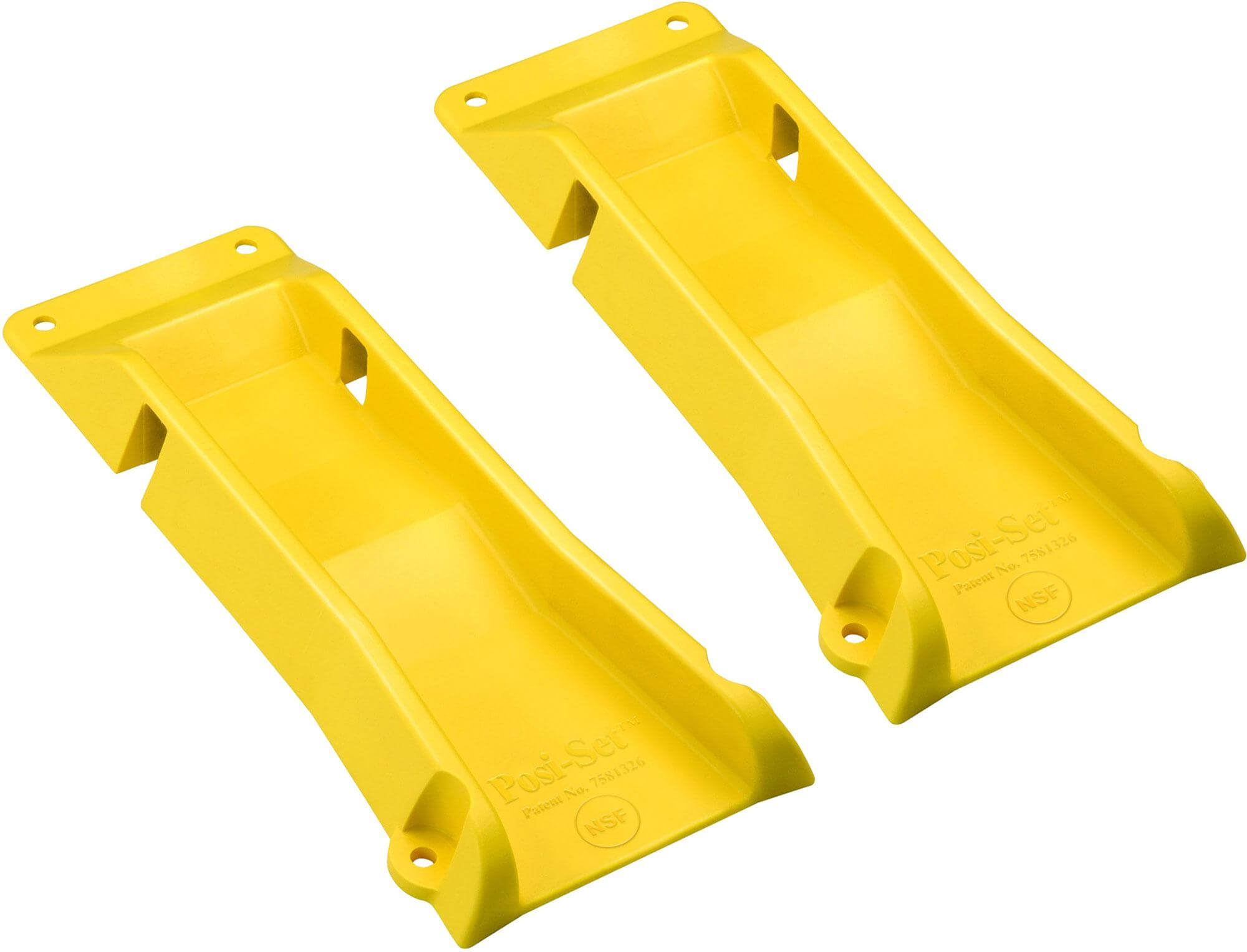 T&S Brass POSI-SET, Caster Positioning Chock, Set of 2