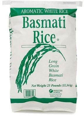Producers Rice Mill PB2556MP1, 25 Lbs Basmati Rice