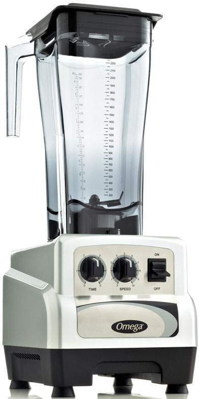 Omega BL490S 82 oz Commercial Food Blender 3 HP Variable Speed