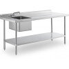 Steelworks Work Table Prep Stations
