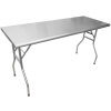 Omcan USA Stainless Steel Folding Work Tables