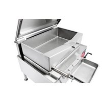 Vulcan VE40 40 Gallon Manual Tilt Braising Pan / Tilt Skillet - 16 kW, 240  Volts