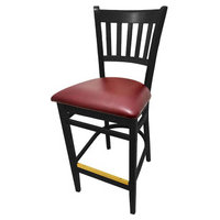 Oak Street Manufacturing WB102BLK-WINE
