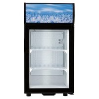 Countertop Glass Door Refrigerators