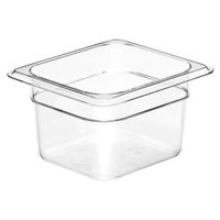 Clear 1/6 Size, Food Pan Polycarbonate Square Food Storage Containers with  Lids for Kitchen Restaurant Food Prep (8 Pcs, 2.6 Inch, 1 Quart) - Yahoo  Shopping