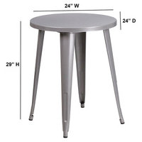 Flash Furniture CH-51080-29-SIL-GG image 1