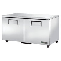 True TUC-60F-HC Solid Door Undercounter Freezer