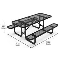 Flash Furniture SLF-EML-72-BK-GG image 3