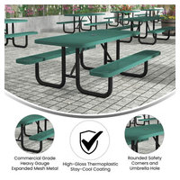 Flash Furniture SLF-EML-72-GN-GG image 2