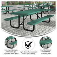 Flash Furniture SLF-EML-96-GN-GG image 2