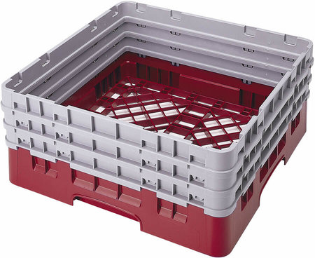 Cambro BR712416, 1 Compartment Camrack Full Size Open Dishwasher Rack w ...